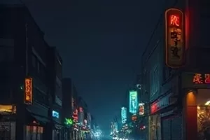 《第几次晚风》小城书店夜景封面,窗边台灯与翻开的书页